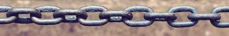 Chain with connecting links
